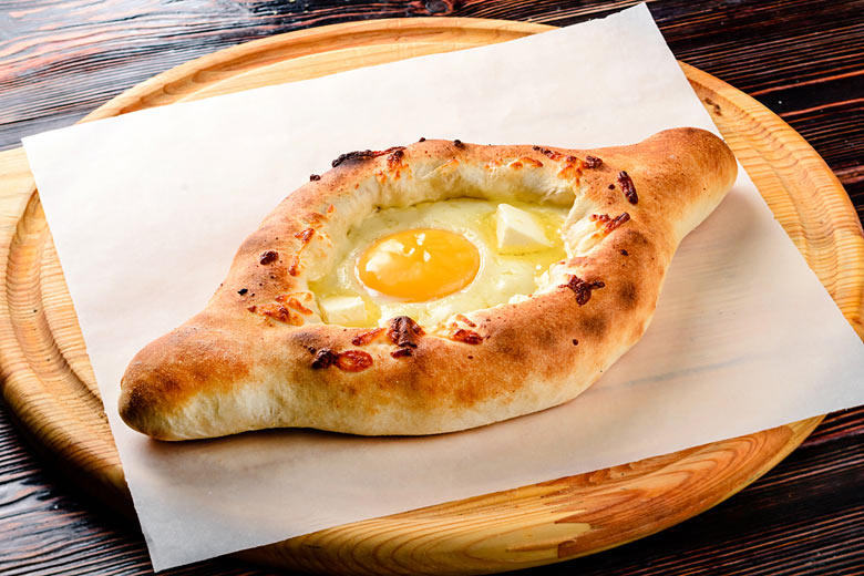 Georgia’s indulgent adjarian khachapuri