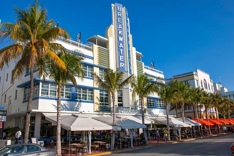 Art deco architecture on Ocean Drive, Miami Beach