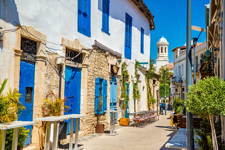 The pretty old streets of Limassol