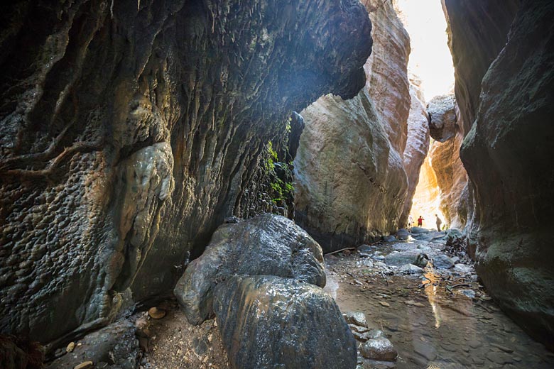 Exploring the Avakas Gorge while on a Jeep safari