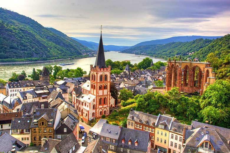 The pretty town of Bacharach