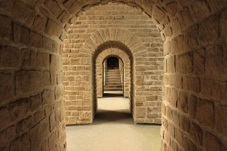 The Bock Casemates fortifications in the centre of Luxembourg City