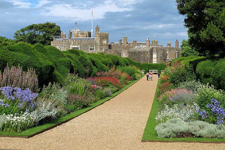 The Broadwalk at Walmer Castle, Kent