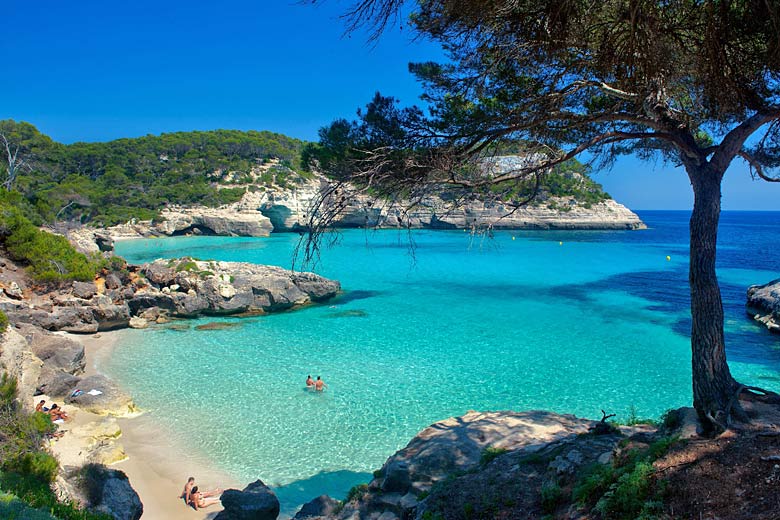 Cala Mitjana, Menorca, Balearic Islands