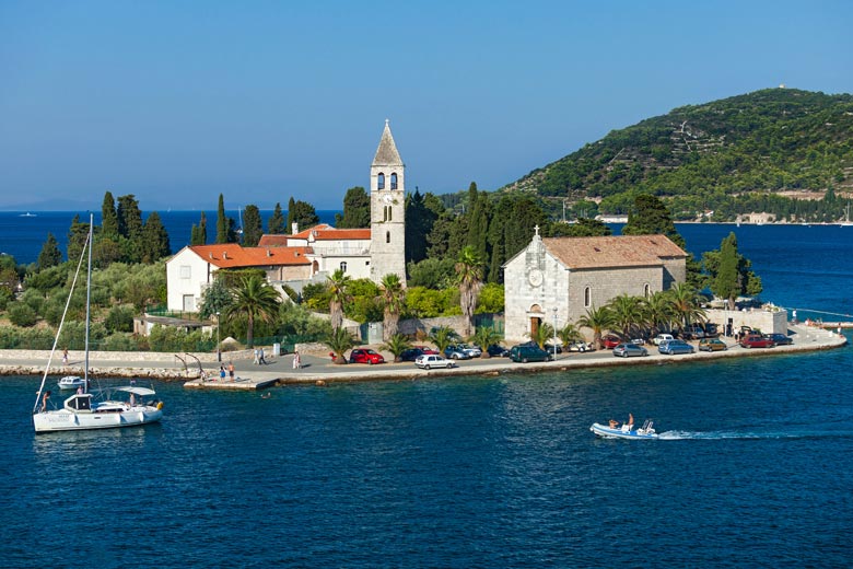 Church and monastery of St Jerome, Vis, Croatia