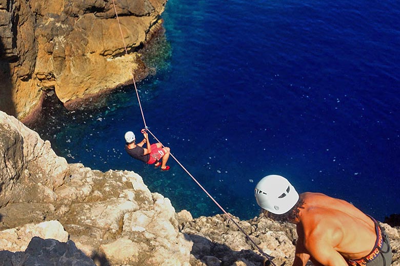 Coasteering in Majorca