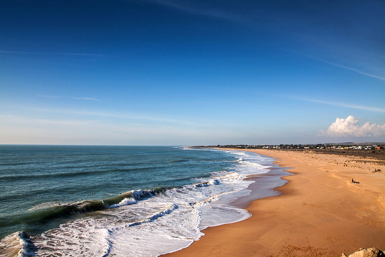 Costa de la Luz Beach near Cape Trafalgar, Spain