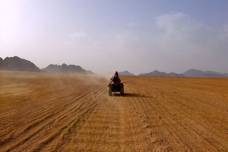 Cruising through the dust