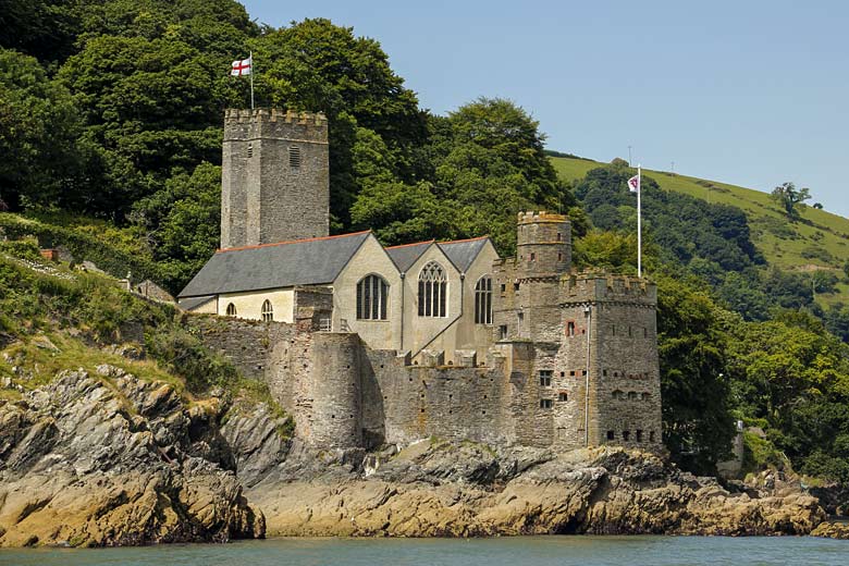 Dartmouth Castle guarding the entrance to the Dart Estuary