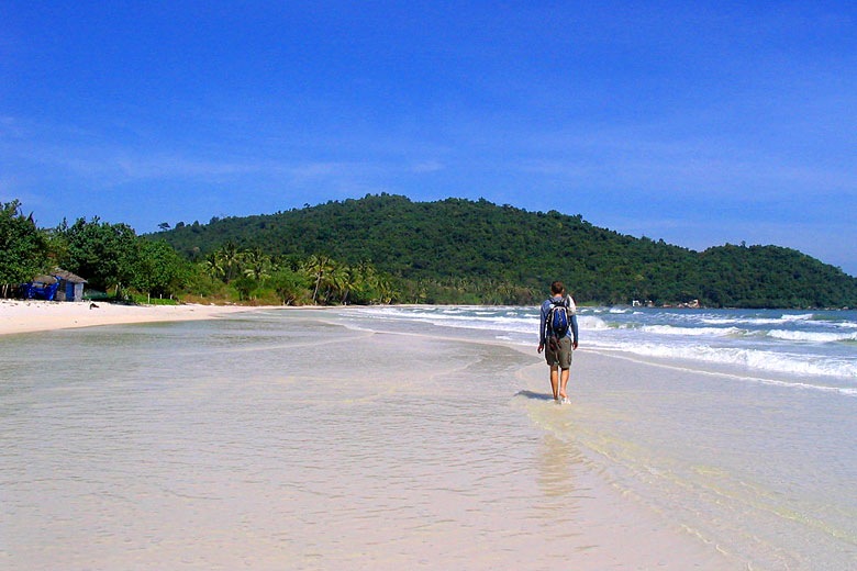 Deserted beach on Phu Quoc Island, Vietnam