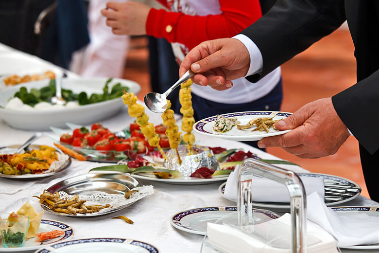 Go easy on the dining room buffet