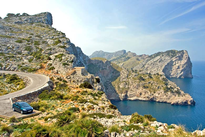 The northernmost point of Majorca