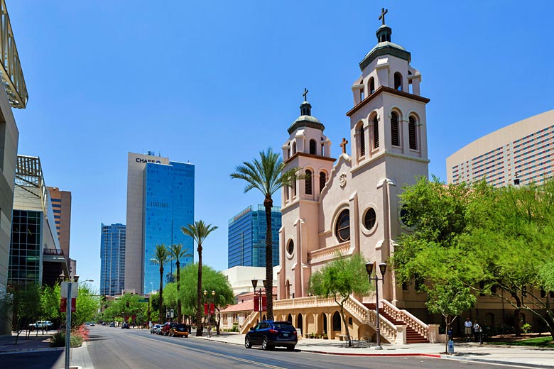 Downtown Phoenix - where old meets new