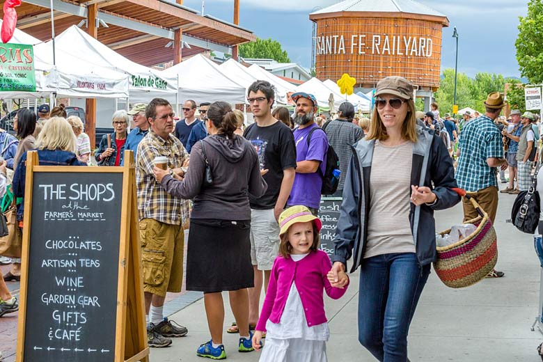 Pick up local treats at the Railyard Farmers' Market