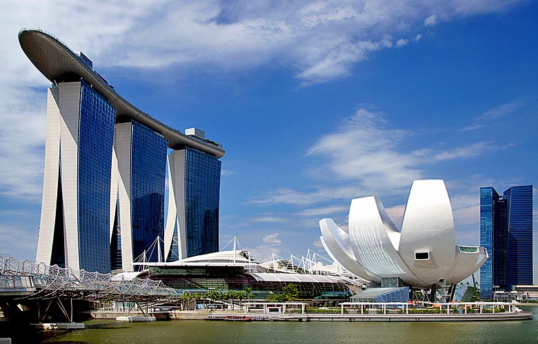 February is the sunniest month in Singapore