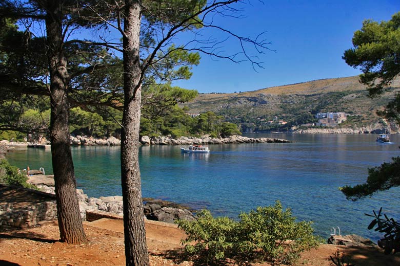 Ferry arriving at Lokrum