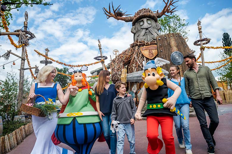 Meet the whole gang at Parc Astérix, north of Paris