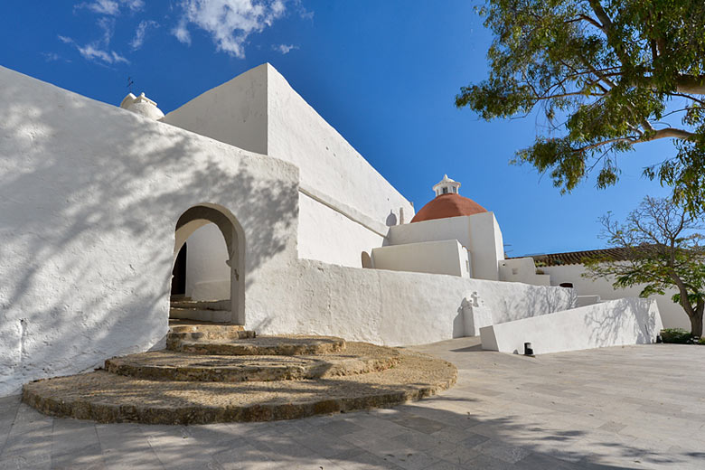 The white-washed walls of Puig de Missa