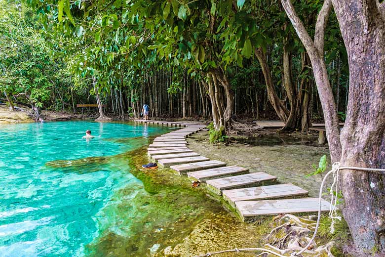 Dip into the Emerald Pool