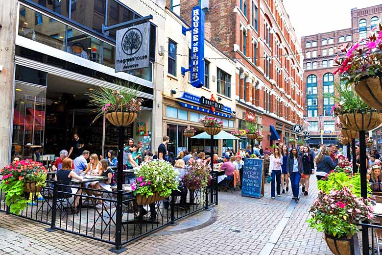 The Greenhouse Tavern on East 4th Street, Cleveland Ohio