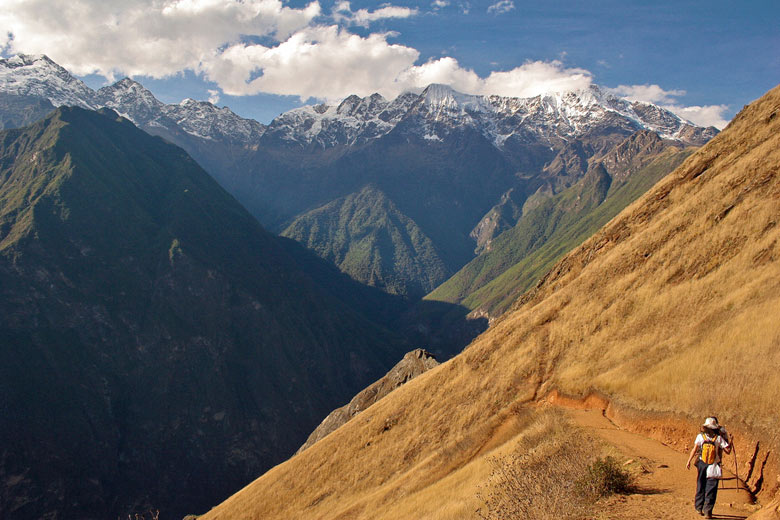 Heading for Choquequirao in Peru