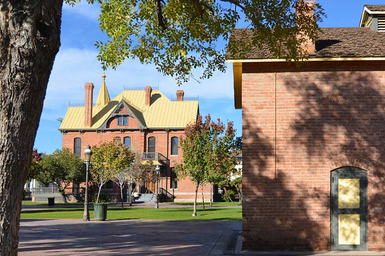 Heritage Square looking towards Rosson House, Phoenix