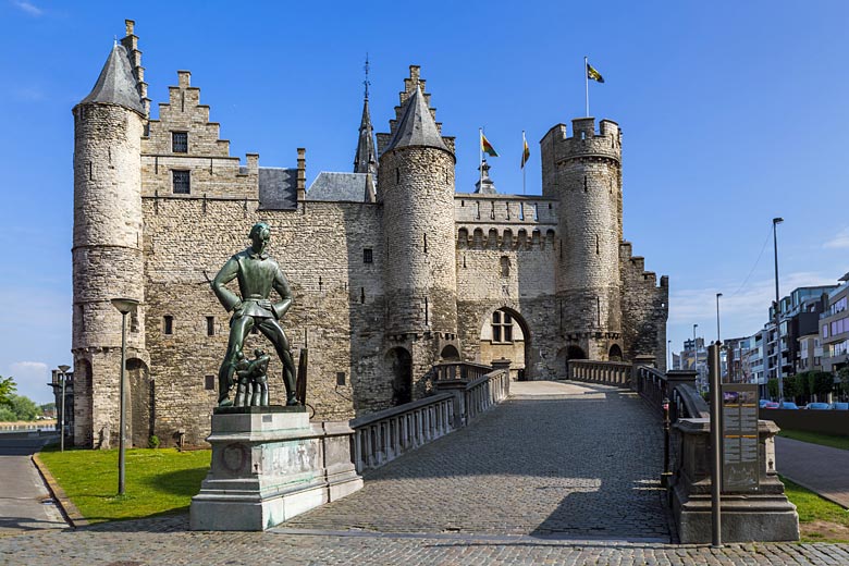 Fairytale-like Het Steen fortress