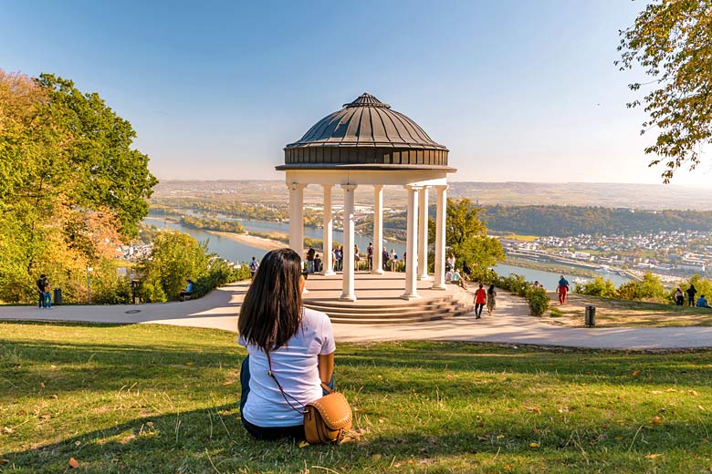 Quiet spot near to the Niederwald Monument in Rudesheim