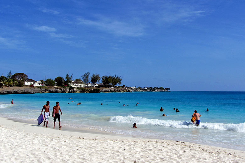 Hit the beach in Barbados