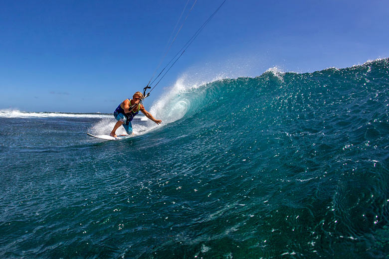 Mauritius is a world-class kitesurfing destination