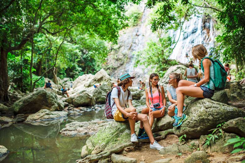 Hike to one of Koh Samui's many waterfalls