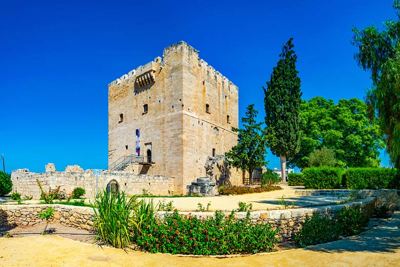 The remains of Kolossi Castle