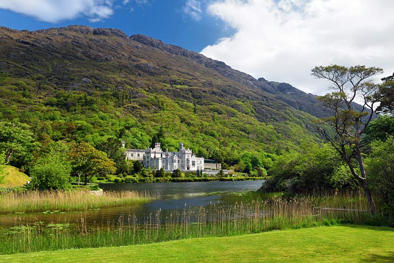 Kylemore Abbey in wild Connemara