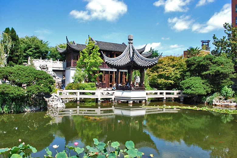 Lan Su Chinese Garden, Portland, Oregon, USA