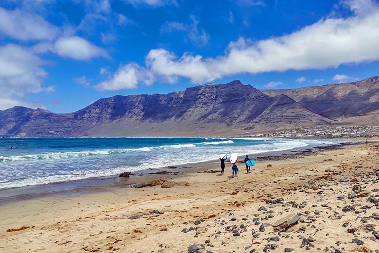 The wilds of Playa de Famara