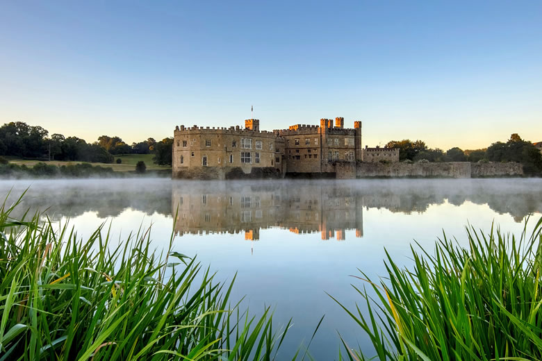 Leeds Castle over the water