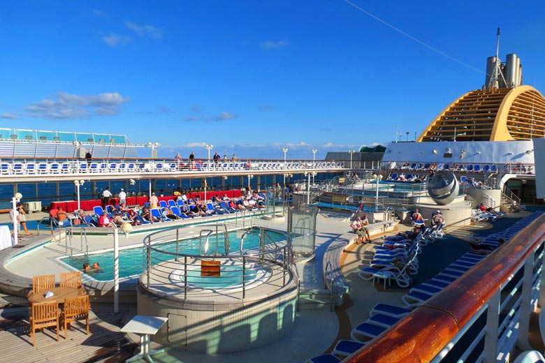 Lido Deck Riviera Pool on the Oceana