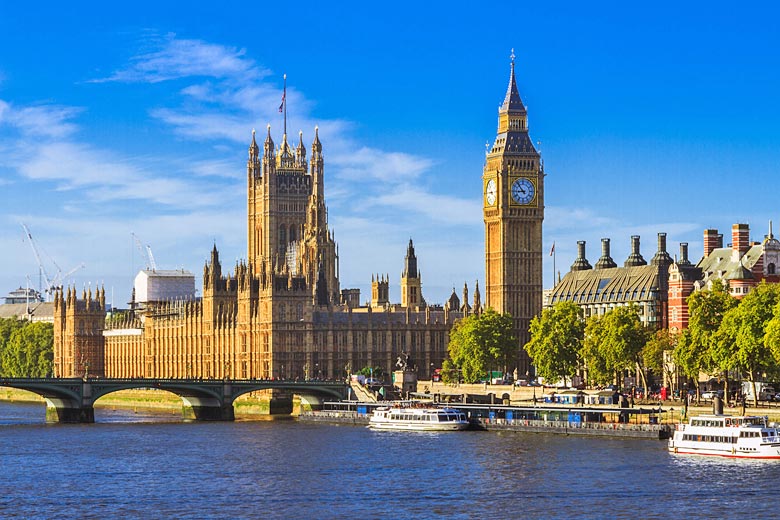 Sightseeing in London, England