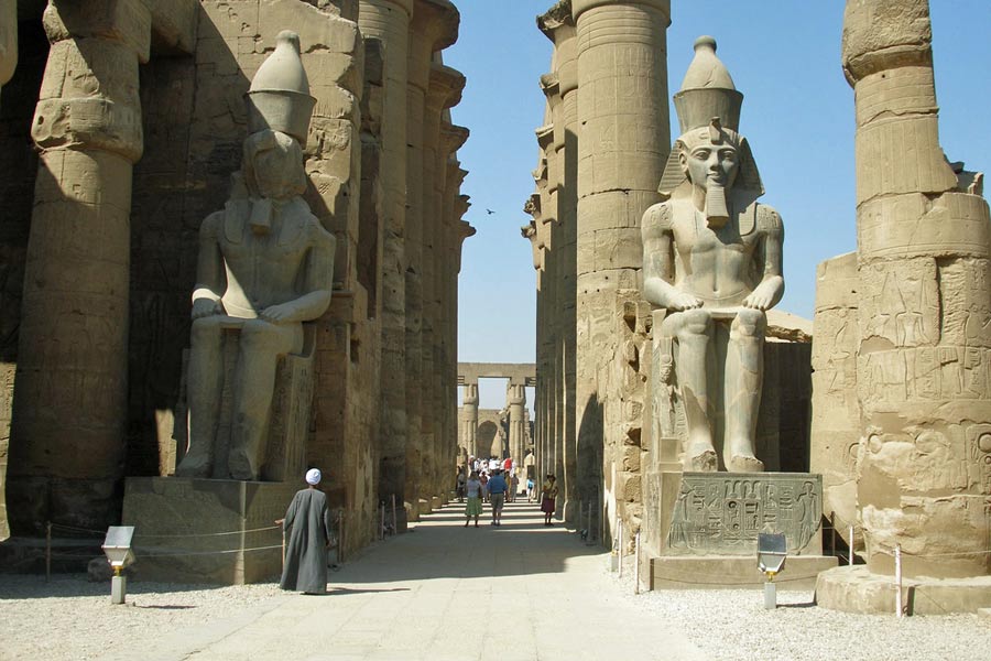 Entrance to Luxor Temple