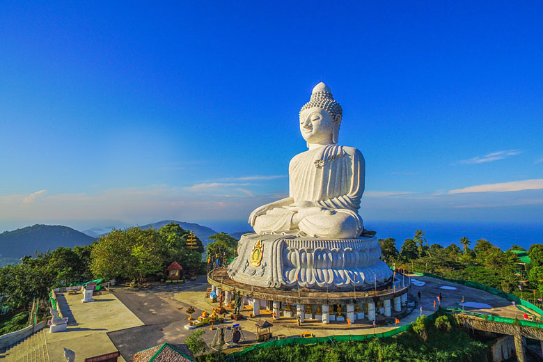 The magnificent Maravijaya Buddha, Phuket