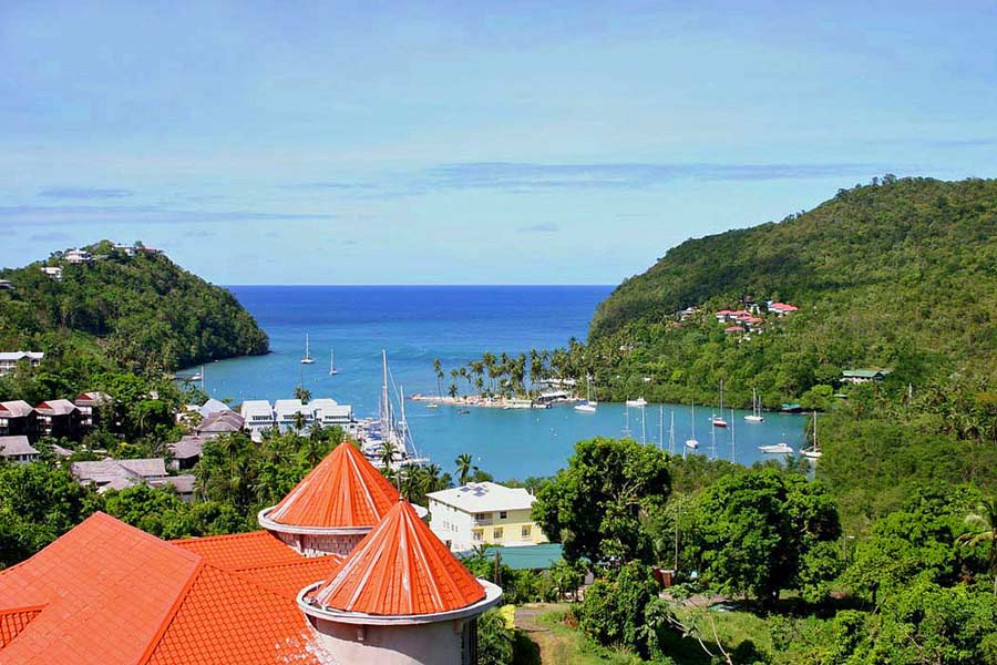 Marigot Bay, St Lucia