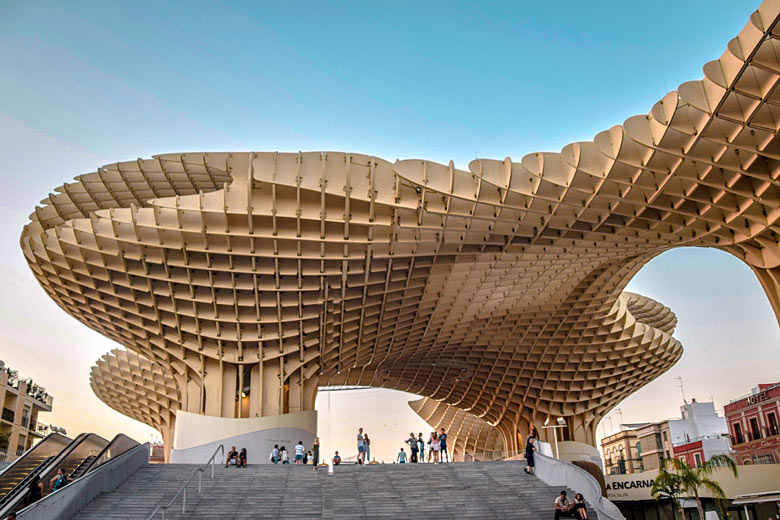 The wooden 'mushrooms' Metropol Parasol, Seville