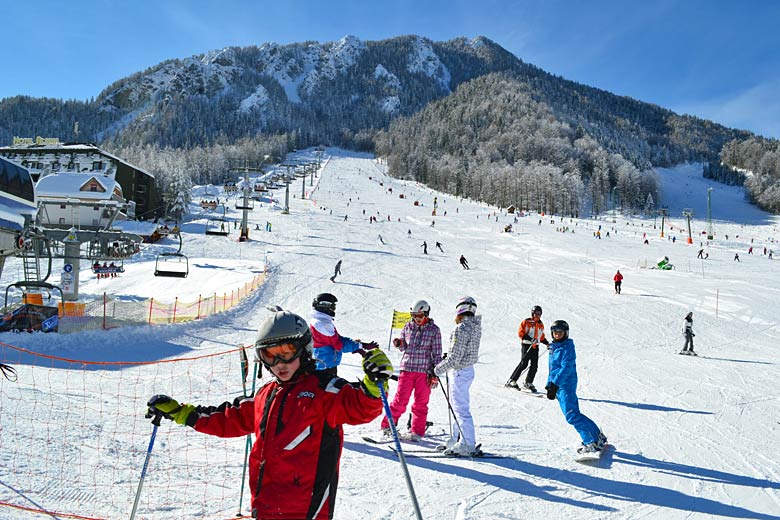 Nursery slopes at Kranjska Gora