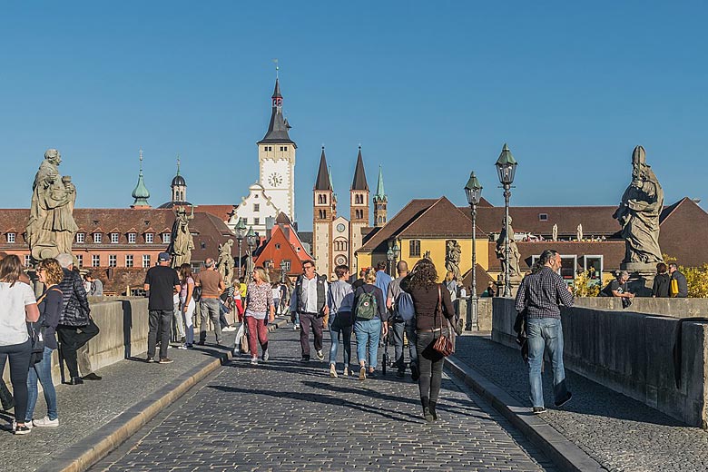 The 15th-century - aptly named - 'Old Bridge' in Würzburg