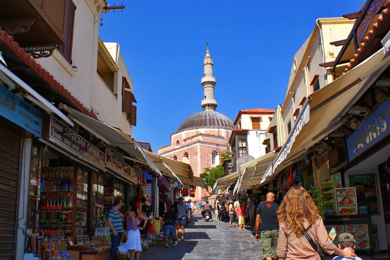 The old town of Rhodes