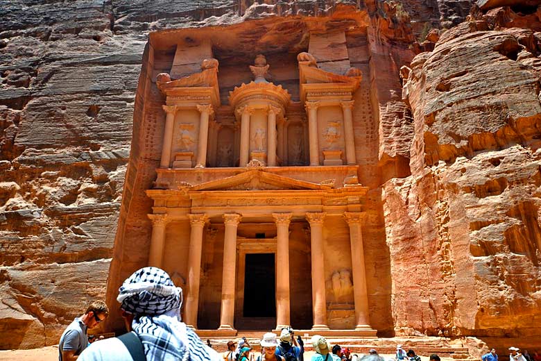 The Treasury in Petra, Jordan