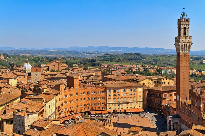 The Piazza del Campo, Siena