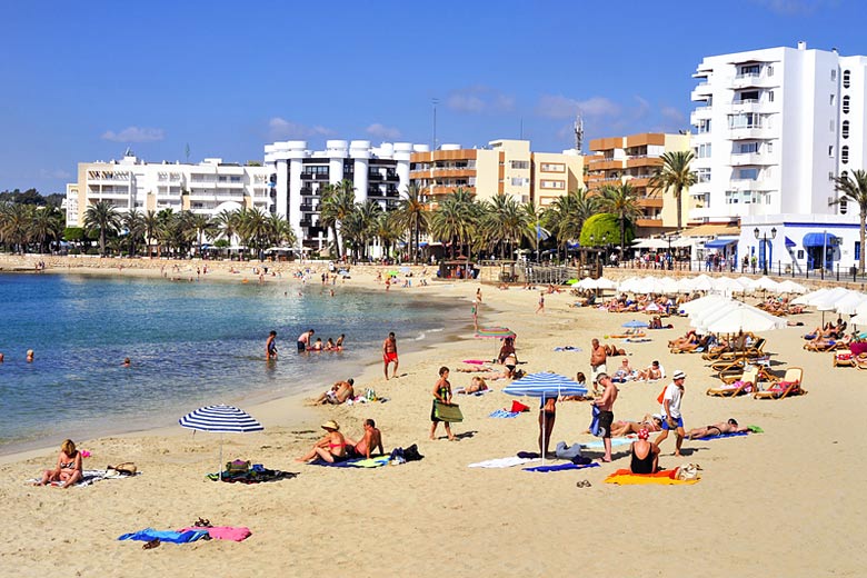 Popular Platja de Santa Eulària