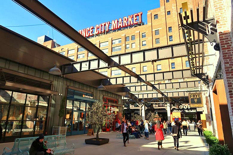 Entrance to Ponce City Market, Atlanta