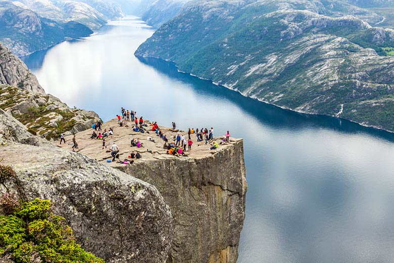 The popular viewpoint of Preikestolen